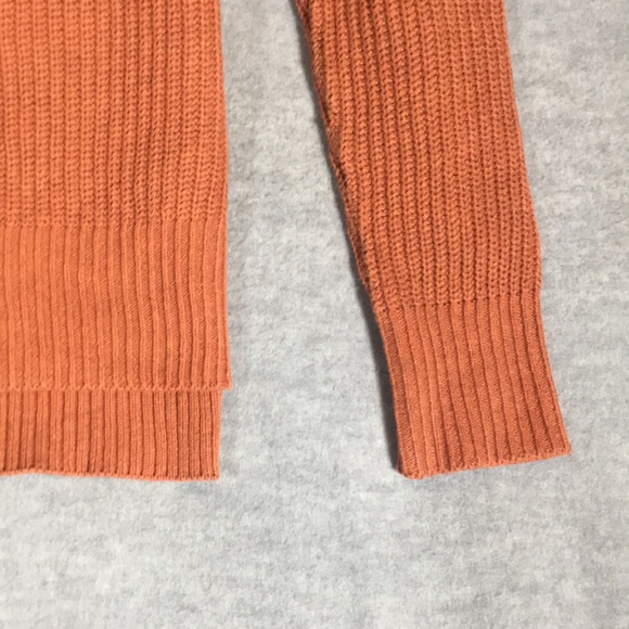 CYNTHIA ROWLEY Trendy Dropped Shoulder Flat Knit Sweater with Hood - Picture 5 of 14